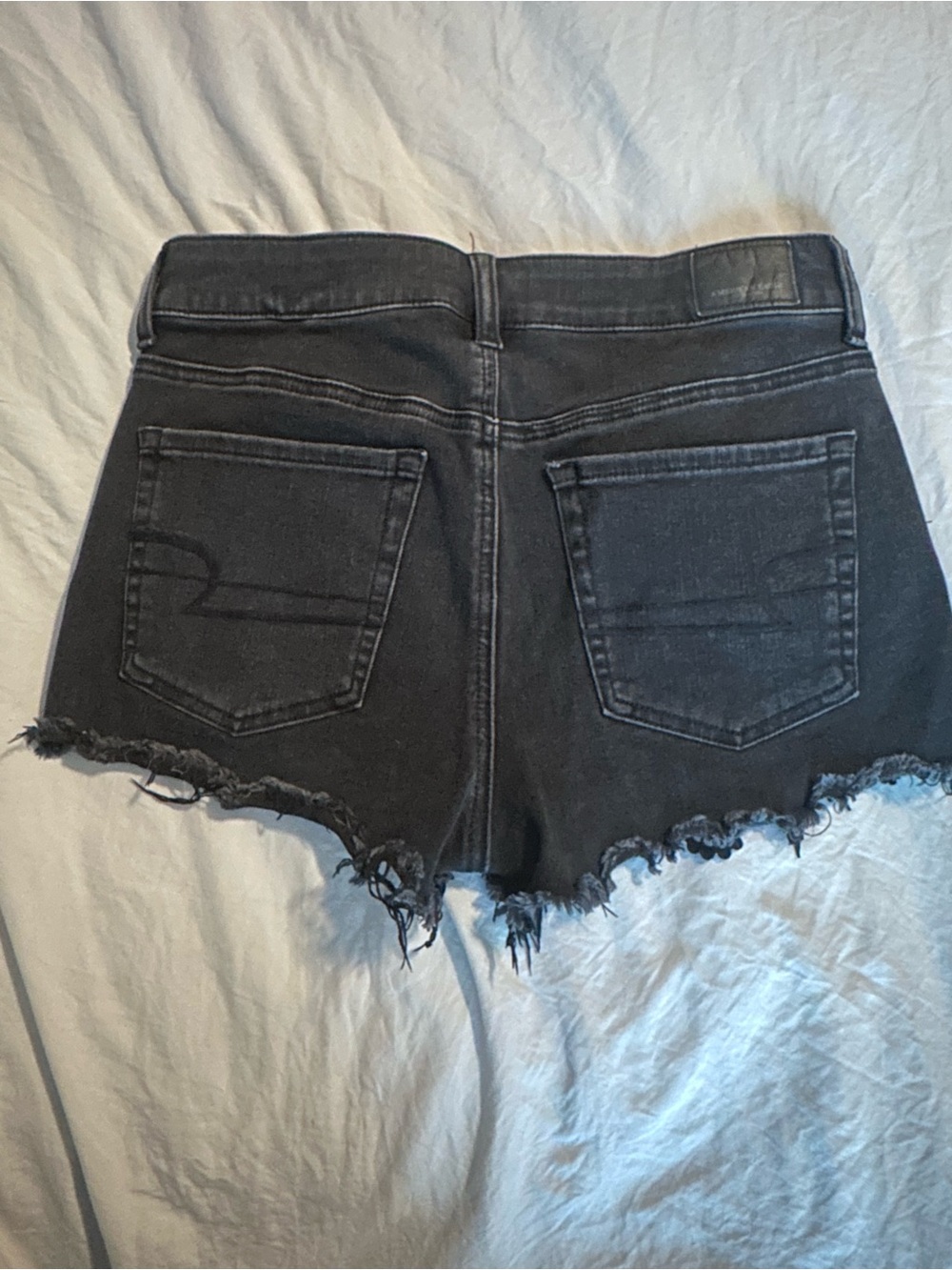 AE Embroidered High Rise Shorts - Picture 3 of 7